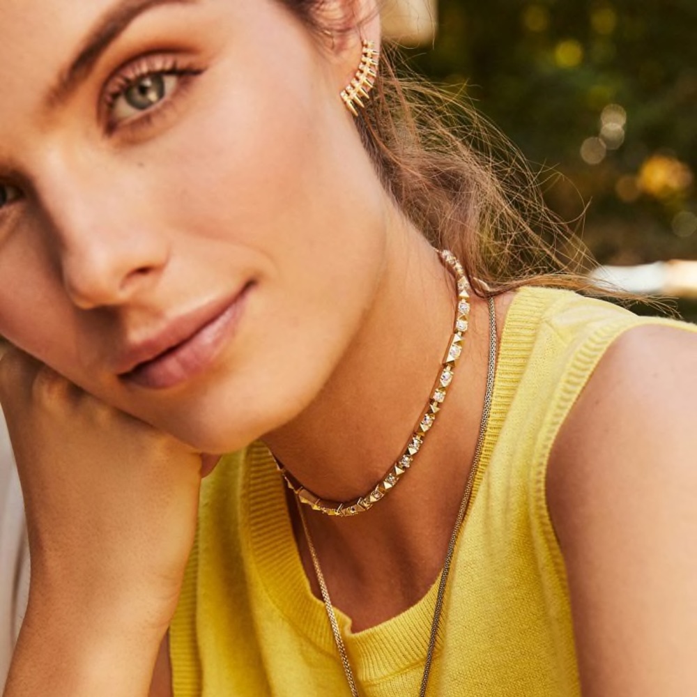 Kendra Scott Irit choker necklace in gold